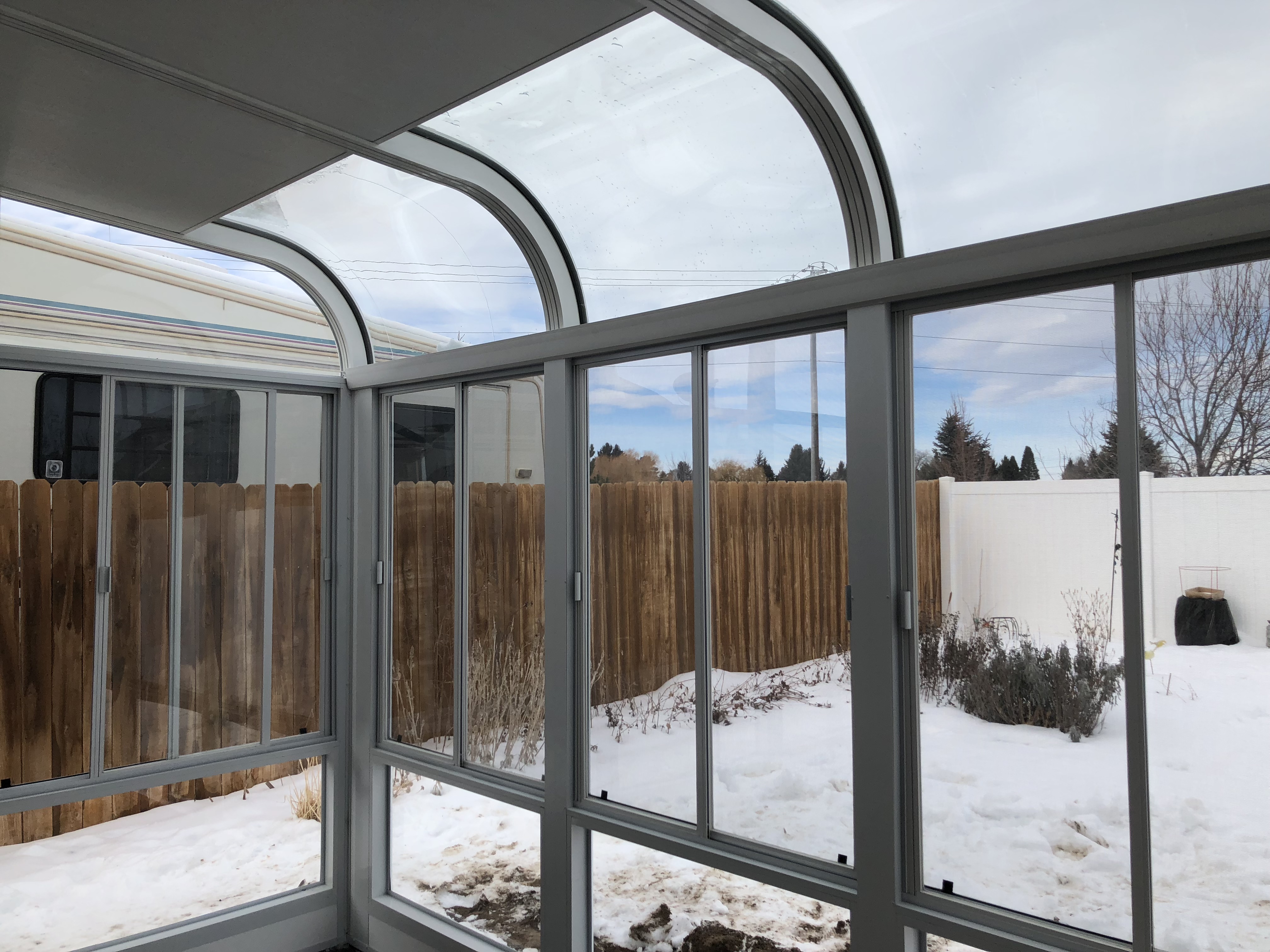 Curved Eave Sunroom for Twin Falls Idaho