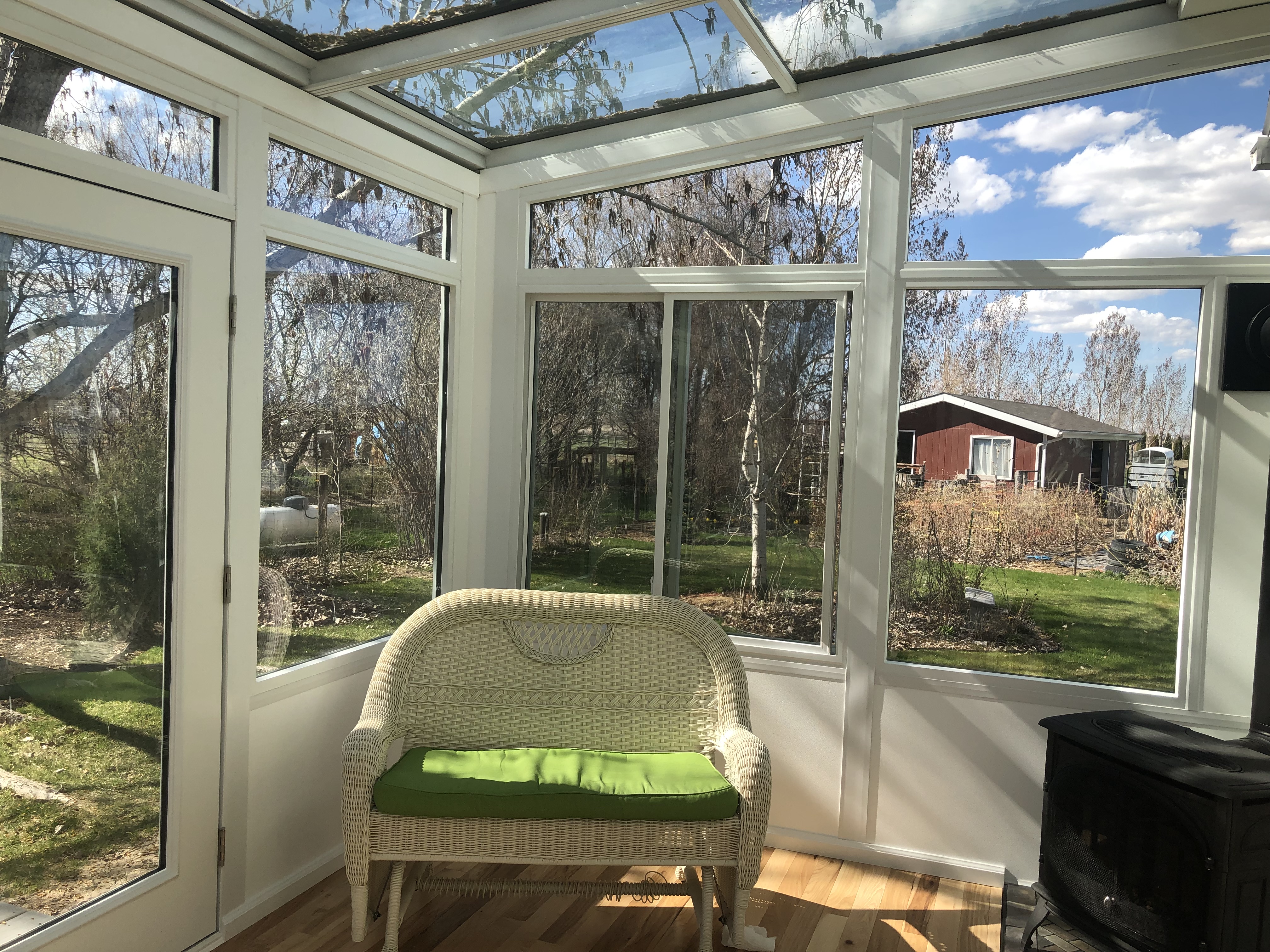 Glass Roof Sunroom for Heyburn Idaho